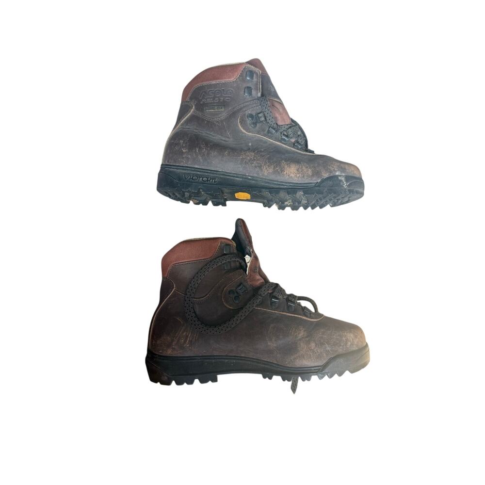 Vintage Asolo AFX 520 Gore-Tex Leather Hiking Boots Vibram Men’s EU 40